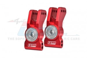 GPM MT2022 7075 ALLOY REAR HUBS LARGER INNER BEARINGS TKR9545 For TEKNO 1/10 MT410 2.0 / SCT410 2.0 4X4 Truck - MT2022-R