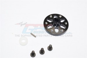 ALLOY UPPER CENTER LINK MOUNT AXIAL SCX10 - Black - SCX015-BK