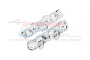 GPM MT2009 7075 ALLOY REAR HINGE PIN BRACE SET TKR9561 For TEKNO 1/10 MT410 2.0 / SCT410 2.0 4X4 Truck - SILVER - MT2009-S
