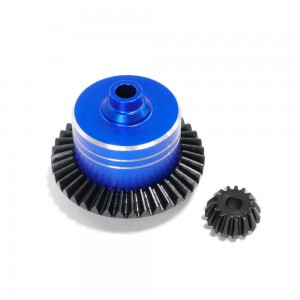 Aluminum Ball Diff Case With Steel Ring propeller Gear For TAMIYA 1/10 TT02 TT02B XV02 - BLUE - RS-XV20112100A/BU