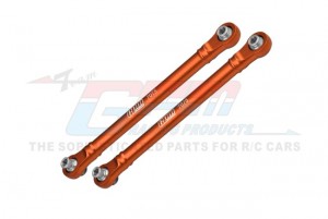 GPM TS162 7075 ALLOY FRONT STEERING TOE LINKS 8948 FOR TRAXXAS 1/8 6S MAXX SLASH 102076-4 - ORANGE - TS162-OR