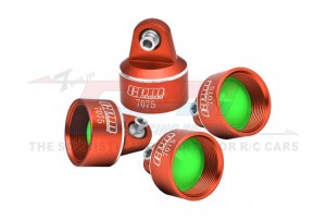 GPM TSDP/CAP ALUMINUM 7075 SHOCK CAPS 8964 FOR TRAXXAS 1/8 6S MAXX SLASH / TRAXXAS 1/10 MAXX W/ WIDEMAXX MONSTER - TSDP/CAP-OR