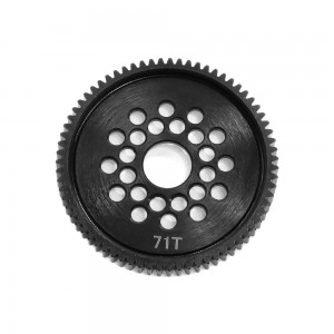 Steel 0.6 Module Spur Gear - 71T For TAMIYA XV-02 TA08 1/10 RC Touring Rally Car - RS-TA51667