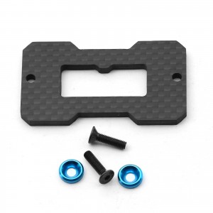 Carbon Fiber Servo Mount Fixed Plate For 1/10 RC TAMIYA TT-02 Drift Touring Car - TT02-14