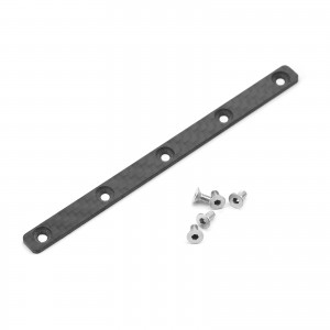Carbon Fiber Chassis Brace Reinforcing Plate For 1/10 RC TAMIYA TT-02 TT02 Chassis Touring Drift Car - TT02-17