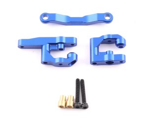 Aluminum Steering Set ARA340202 For ARRMA 1/18 GRANITE ARA2102T1 / TYPHON GROM MEGA 380 ARA2106T1 - RS-ARA340202/BU