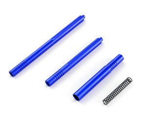 Aluminum Composite Center Slider Driveshaft AR310884 For ARRMA BIG ROCK / GRANITE / KRATON / VORTEKS / TYPHON / INFRACTION / VENDETTA 3S 4S BLX - BLUE - RS-AR310884/BU