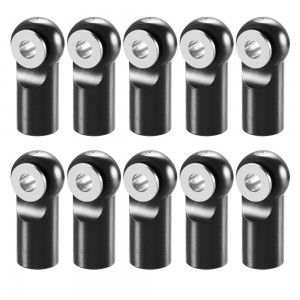 Universal Aluminum M2 X 15mm Ball End Head For AXIAL 1/24 SCX24 MINI CRAWLER TRUCK - BLACK - RS-BE215/BK