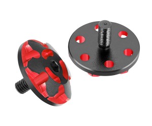 Aluminum M3 Screws Rear Wing Fixed Mount Bracket For 1/10 RC SAKURA D4 D5 Sport MR Drift Car - RS-D501B/RE