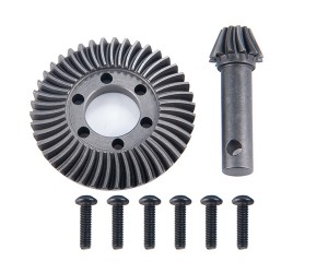 Steel Ring & Pinion Gear 12T 43T AXI252007 For RC AXIAL RACING 1/6 SCX-6 RC CRAWLER AXI05000T1 AXI05000T2 - RS-AXI252007