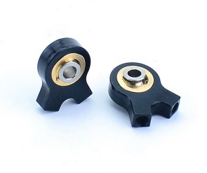 Alumimum M3 Ball Head Y-Shape Tie Rod Head For 1/14 TAMIYA TRACTOR TRUCK SCANIA MAN TGX - TRA-019/BK