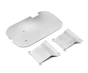 Stainless Steel Full Chassis Amour Protector Plate For TAMIYA 1/10 TT-01 TT01-D RC Car - TSP-TT01