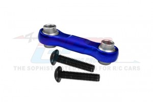 GPM BR024/TR 7075 ALLOY STEERING DRAG LINK LOS234003 FOR LOSI 1/10 BAJA REY DESERT TRUCK LOS03008 - BLUE - BR024/TR-B