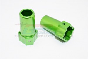 ALLOY REAR AXLE ADAPTERS 1/10 AXIAL SCX10 RC CRAWLER - SCX022-G