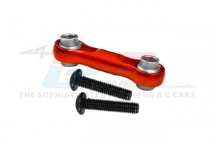 GPM BR024/TR 7075 ALLOY STEERING DRAG LINK LOS234003 FOR LOSI 1/10 BAJA REY DESERT TRUCK LOS03008 - ORANGE - BR024/TR-OR