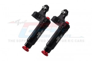 GPM 7075 ALLOY FRONT L-SHAPE PIGGY BACK BODY WITH SHOCK CAP TRAXXAS 1/5 X-MAXX 8S / TRAXXAS 1/6 XRT - TXMDP/LBCN-BK