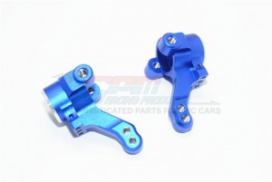 GPM GT021 ALUMINUM FRONT KNUCKLE ARM  TRAXXAS 1/10 4WD FORD GT4-TEC 2.0 / 4-TEC 3.0 - 93054-4 - Blue - GT021-B