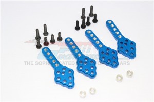 ALLOY FRONT+REAR ADJUSTABLE DAMPER  MOUNT WITH MULTIPLE HOLES(UPWARD &  DOWNWARD THE CHASSIS) AXIAL SCX10 - SCX028M/2-B
