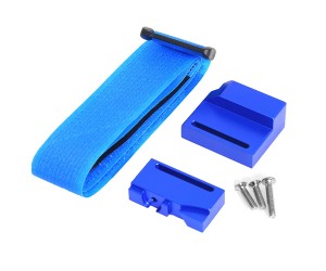 Aluminum Battery Hold Down Mount 8327 For TRAXXAS RC Raptor R Ford F-150 Truck 101076-4 - BLUE - TRX-8327/BU