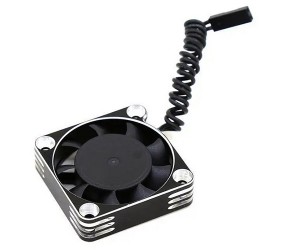 ALUMINUM HEATSINK COOLING FAN 25 X 25mm 32000RPM 8.4V - RS-FAN2520/BK