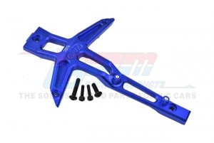 GPM TXMS048CN ALUMINUM 7075  FRONT CHASSIS BRACE 8921 TRAXXAS 1/10 MAXX W/WIDEMAXX / 1/8 MAXX SLASH MONSTER - BLUE - TXMS048CN-B