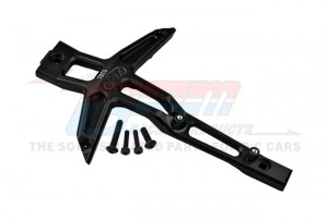 GPM TXMS048CN ALUMINUM 7075  FRONT CHASSIS BRACE 8921 TRAXXAS 1/10 MAXX W/WIDEMAXX / 1/8 MAXX SLASH MONSTER - TXMS048CN-BK