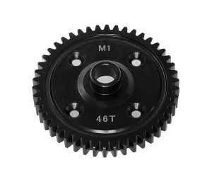 ​STEEL M1.0 MAIN SPUR GEAR 46T / 52T 9651 9652 FOR TRAXXAS RC 1/8 SLEDGE MONSTER - 46T - TRX-9651