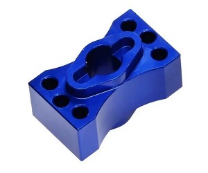 ALUMINUM DIFFERENTIAL SPOOL LOCKER LOS242037 FOR LOSI RC 1/8 LMT 4WD SOLID AXLE MONSTER TRUCK - BLUE - RS-LOS242037/BU