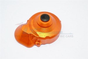 ALLOY TRANSMISSION SPUR GEAR CASE  COVER  AXIAL SCX10 - Orange - SCX038GCA-OR