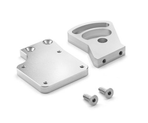 ALUMINUM BRUSHLESS CONVERSION MOTOR MOUNT FOR 1/10 RC TRAXXAS NITRO 2.5 3.3 TO E-REVO MONSTER - TRX5660/SI