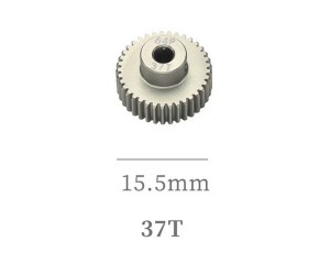 HARD COATED ALUMINUM 64P PITCH 21T - 40T PINION GEAR FOR 1/8 1/10 RC CAR BUGGY SHORT COURSE - RS-PG64P37T
