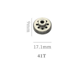 HARD COATED ALUMINUM 64P PITCH 41T - 54T PINION GEAR FOR 1/8 1/10 RC CAR BUGGY SHORT COURSE - RS-PG64P41T