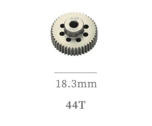 HARD COATED ALUMINUM 64P PITCH 41T - 54T PINION GEAR FOR 1/8 1/10 RC CAR BUGGY SHORT COURSE - RS-PG64P44T