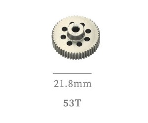 HARD COATED ALUMINUM 64P PITCH 41T - 54T PINION GEAR FOR 1/8 1/10 RC CAR BUGGY SHORT COURSE - RS-PG64P53T