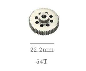 HARD COATED ALUMINUM 64P PITCH 41T - 54T PINION GEAR FOR 1/8 1/10 RC CAR BUGGY SHORT COURSE - RS-PG64P54T