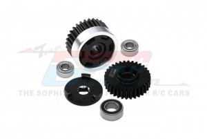 40Cr STEEL IDLE &  CUSH DRIVE GEAR SET LOS212041 FOR LOSI 1/18 Mini LMT 4X4 Brushed Monster Truck RTR LOS01026 - LMTM1200S-BK