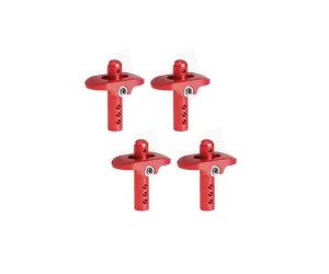 ALUMINUM BODY POST 37 / 47 / 57mm AR320357 FOR ARRMA KRATON LIMITLESS TALION TYPHON OUTCAST 6S BLX - RED - 37mm - RS-AR320357S/RE
