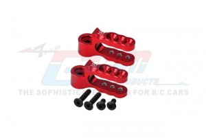 GPM ER024N 7075 ALLOY STEERING SERVO HOLDERS 25T 5345R FOR TRAXXAS X0-1 T-MAXX SUMMIT SLAYER PRO REVO 3.3 - RED - ER024N-R