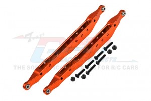 GPM RBX014RN 7075 ALLOY REAR LOWER TRAILING ARMS AXI234023 FOR Axial 1/10 RBX10 RYFT 4WD ROCK BOUNCER AXI03005 AXI03009 - ORANGE - RBX014RN-OR