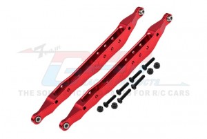 GPM RBX014RN 7075 ALLOY REAR LOWER TRAILING ARMS AXI234023 FOR Axial 1/10 RBX10 RYFT 4WD ROCK BOUNCER AXI03005 AXI03009 - RED - RBX014RN-R