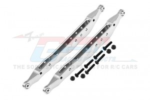 GPM RBX014RN 7075 ALLOY REAR LOWER TRAILING ARMS AXI234023 FOR Axial 1/10 RBX10 RYFT 4WD ROCK BOUNCER AXI03005 AXI03009 - SILVER - RBX014RN-S