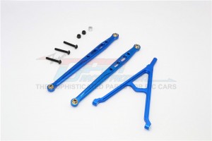 ALLOY FRONT CHASSIS LINKS PARTS TREE AXIAL SCX10 - SCX049F-B