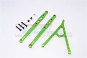 ALLOY FRONT CHASSIS LINKS PARTS TREE AXIAL SCX10 - SCX049F-G