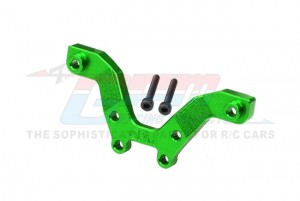 ALUMINUM 7075 FRONT DAMPER PLATE FOR ARRMA 1/18 TYPHON GROM MEGA 380 BRUSHED 4X4 SMALL SCALE BUGGY ARA2106 - GREEN - MGT028-G