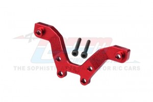 ALUMINUM 7075 FRONT DAMPER PLATE FOR ARRMA 1/18 TYPHON GROM MEGA 380 BRUSHED 4X4 SMALL SCALE BUGGY ARA2106 - RED - MGT028-R