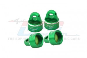 ALUMINUM 7075 SHOCK CAP FOR ORIGINAL DAMPER 9664 FOR TRAXXAS 1/8 4WD SLEDGE MONSTER TRUCK 95076-4 - SLEDP/CAPN-G