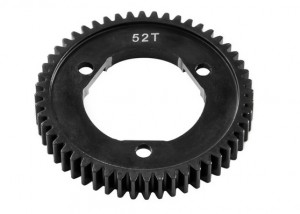 STEEL M0.8 32P PITCH CENTER DIFFERENTIAL GEAR 50T / 52T 6884 FOR 1/10 TRAXXAS FORD FIESTA ST RALLY RUSTLER SLASH STAMPEDE - TRX-6884/52T