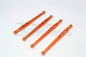 ALLOY REAR CHASSIS LINKS PARTS TREE AXIAL SCX10 - Orange - SCX049R-OR