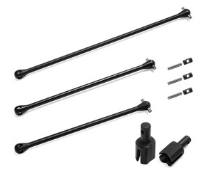 STEEL CENTER FRONT & REAR AXLE SHAFT W/ DIFF OUTDRIVE ARA310924 ARA310923 ARA310913 FOR 1/5 ARRMA 1/5 OUTCAST KRATON 8S BLX TRUCK - RS-ARA31092313