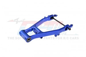 GPM MX057A 7075 ALLOY CHAIN TENSION REAR SWING ARM LARGER INNER BEARINGS LOS264000 LOSI 1/4 PROMOTO-MX MOTORCYCLE LOS06000 - BLUE - MX057A-B